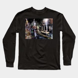 Night city itali Long Sleeve T-Shirt